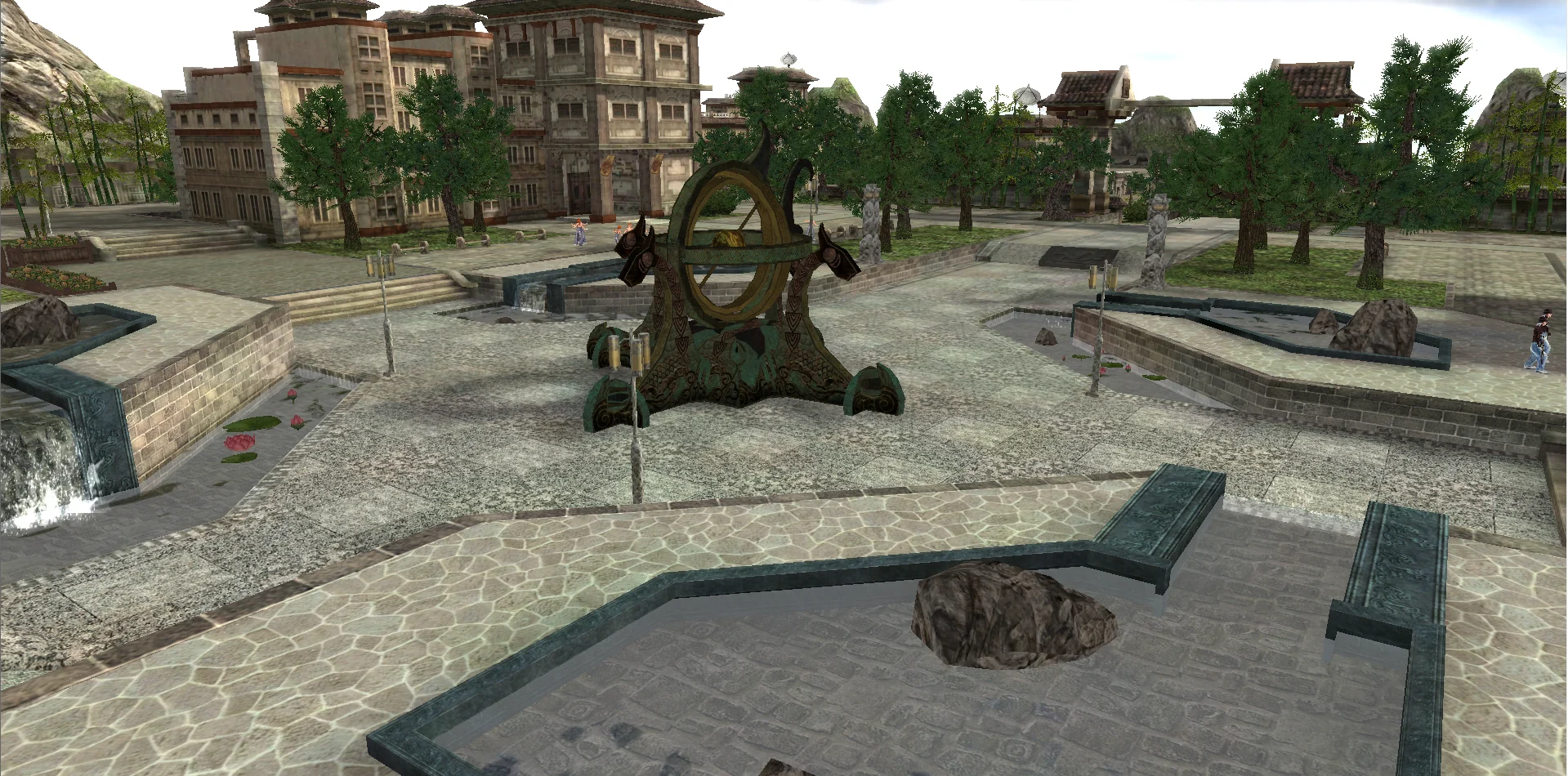 Sacred Gate campus grounds